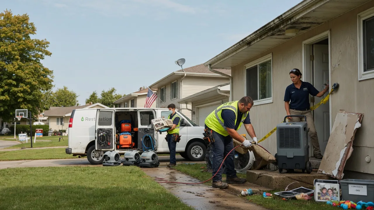 Water Damage Restoration in Trussville, AL near me
